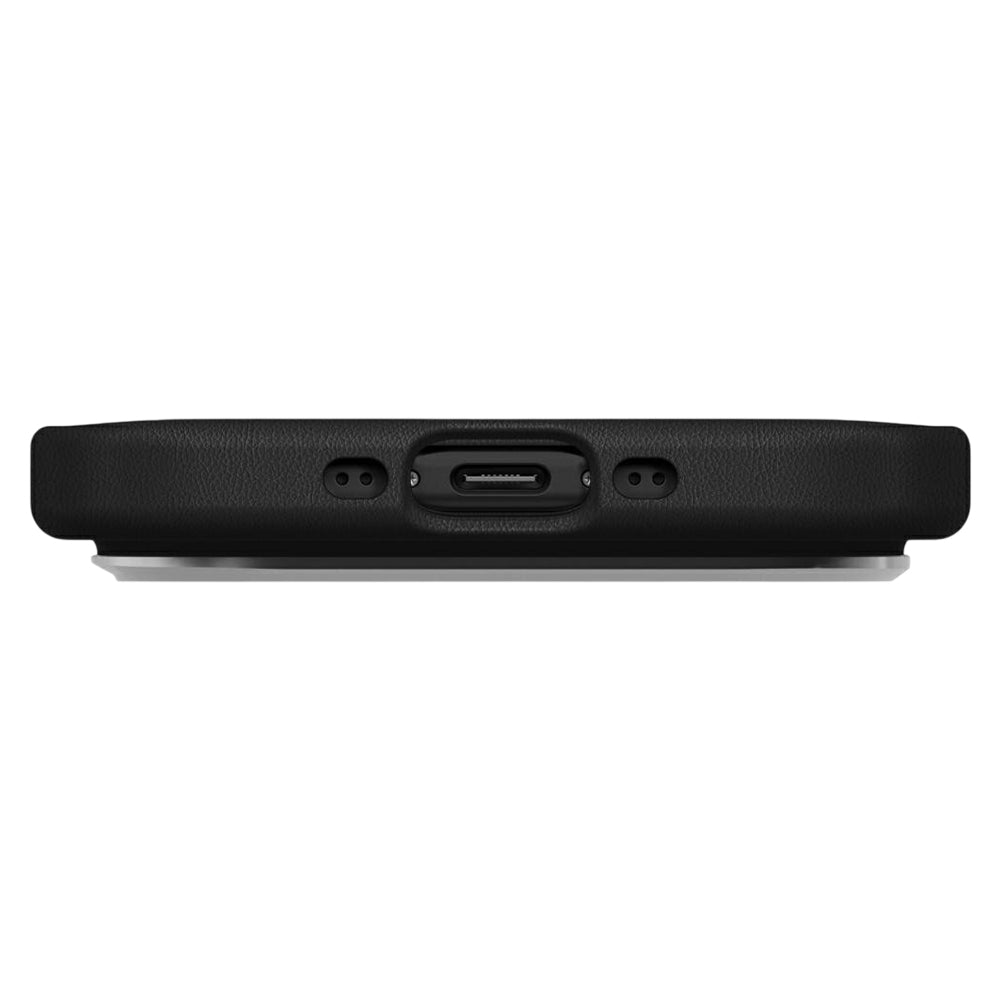 Калъф за Apple iPhone 17 Air, UNIQ, Lyden Leatherette, Черен