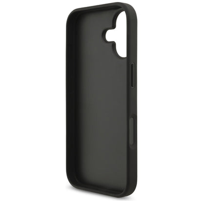 Калъф за Apple iPhone 17, Guess, 4G Big Logo, Черен