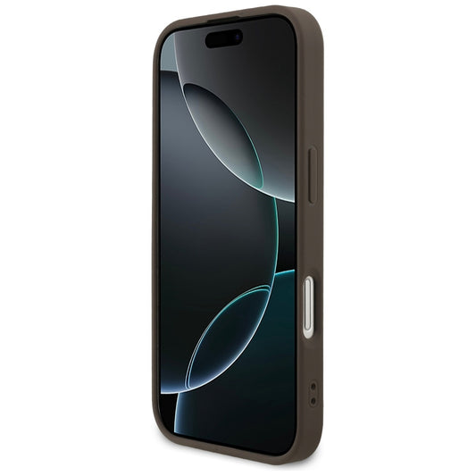 Case for Apple iPhone 17, Guess, 4G Classic, Brown