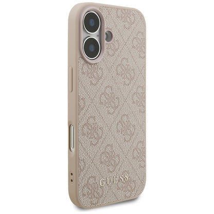 Калъф за Apple iPhone 17, Guess, 4G Classic, Розов