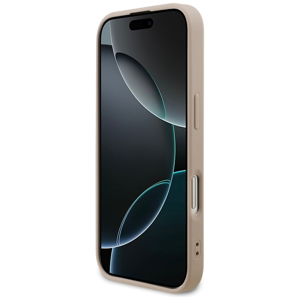 Калъф за Apple iPhone 17, Guess, 4G Classic, Розов