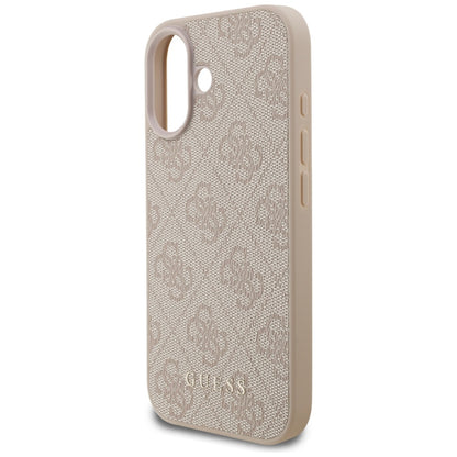 Калъф за Apple iPhone 17, Guess, 4G Classic, Розов