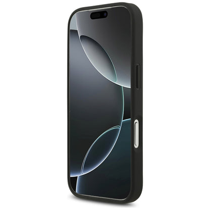 Калъф за Apple iPhone 17 Pro, Guess, 4G Big Logo, Черен