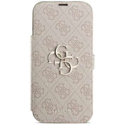 Калъф за Apple iPhone 17 Pro, Guess, 4G Metal Logo, Розов