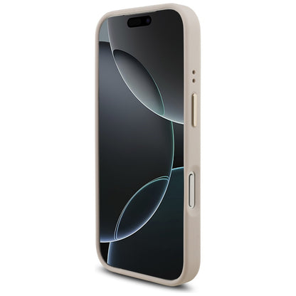 Калъф за Apple iPhone 17 Pro, Guess, Big 4G Logo Classic, Розово Злато