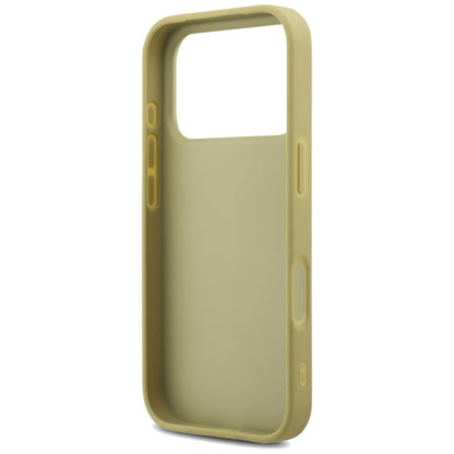 Case for Apple iPhone 17 Pro, Guess, Fixed Glitter Big 4G, Gold