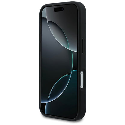 Case for Apple iPhone 17 Pro, Karl Lagerfeld, Rhinestone Karl & Choupette Pins, Black