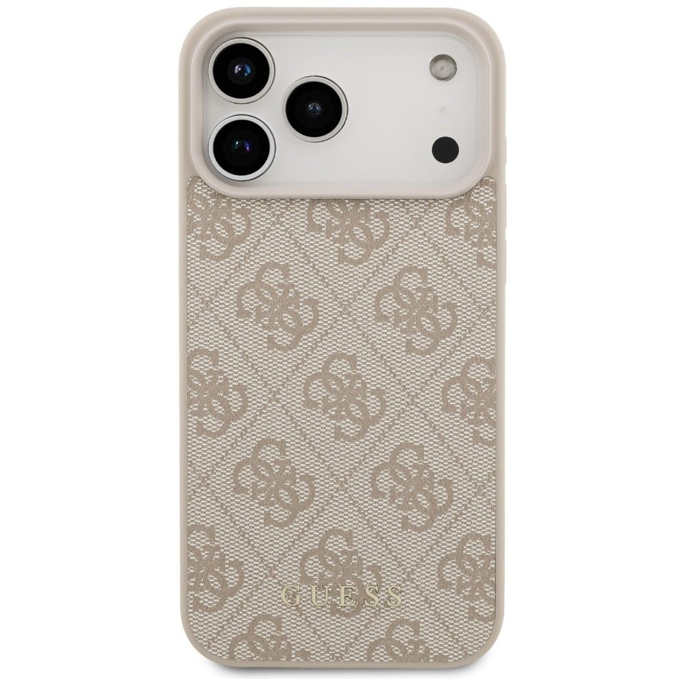 Калъф за Apple iPhone 17 Pro Max, Guess, 4G Classic, Розов