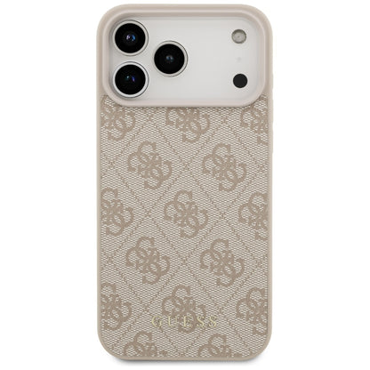 Калъф за Apple iPhone 17 Pro Max, Guess, 4G Classic, Розов