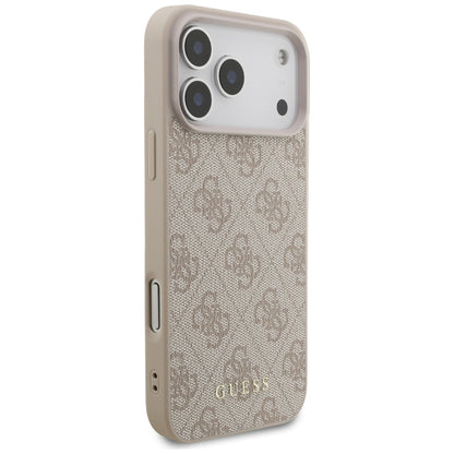 Калъф за Apple iPhone 17 Pro Max, Guess, 4G Classic, Розов
