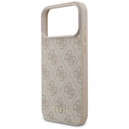 Калъф за Apple iPhone 17 Pro Max, Guess, 4G Classic, Розов
