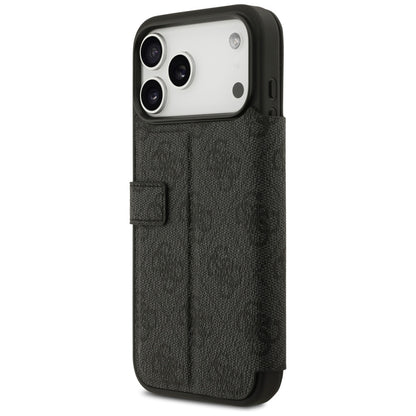 Калъф за Apple iPhone 17 Pro Max, Guess, 4G Metal Logo, Черен