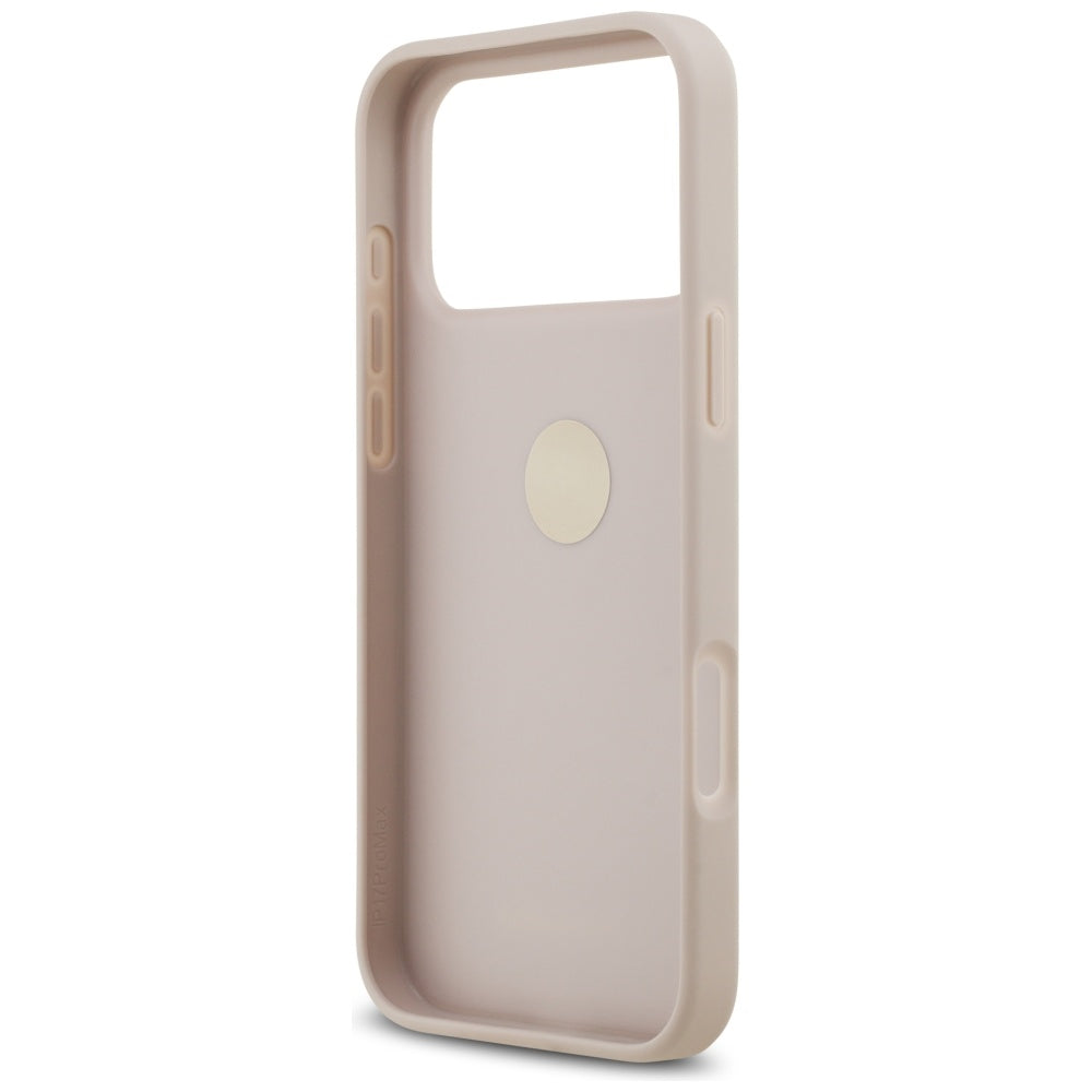 Калъф за Apple iPhone 17 Pro Max, Guess, 4G Ring Stand, Кафяв