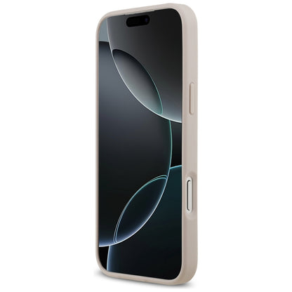 Калъф за Apple iPhone 17 Pro Max, Guess, 4G Ring Stand, Розов