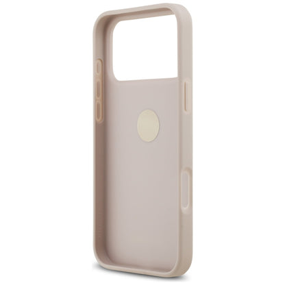 Калъф за Apple iPhone 17 Pro Max, Guess, 4G Ring Stand, Розов