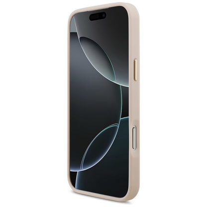 Калъф за Apple iPhone 17 Pro Max, Karl Lagerfeld, Script Logo, Розов