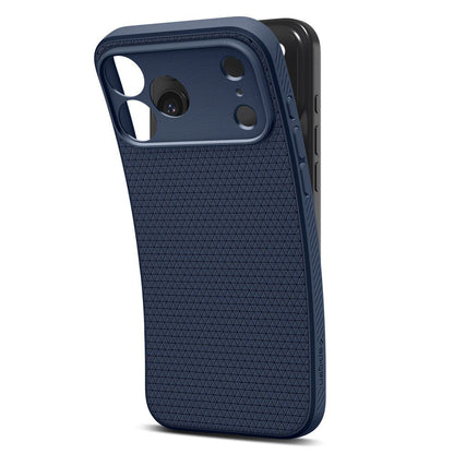 Калъф за Apple iPhone 17 Pro Max, Spigen, Liquid Air, Тъмносин