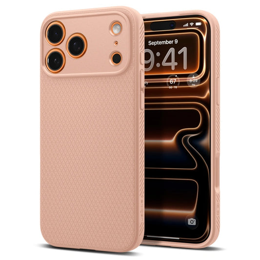 Калъф за Apple iPhone 17 Pro Max, Spigen, Liquid Air, Розов