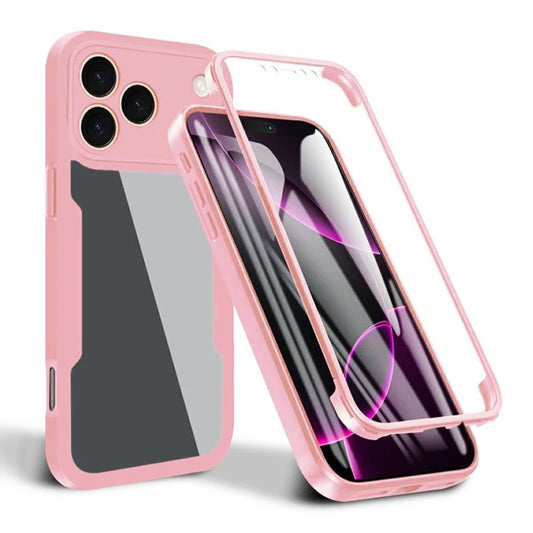 Калъф за Apple iPhone 17 Pro Max, Techsuit, ColorVerse 360, Розов