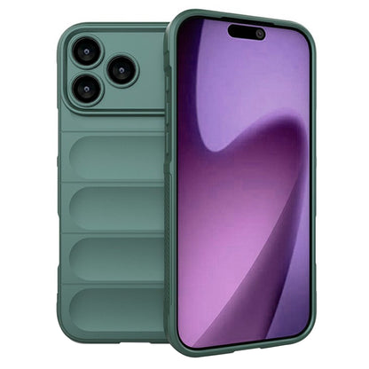 Калъф за Apple iPhone 17 Pro Max, Techsuit, Magic Shield, Зелен