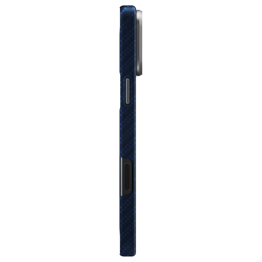 Калъф MagSafe за Apple iPhone 17 Pro Max, UNIQ, Keva MagClick, Тъмносин