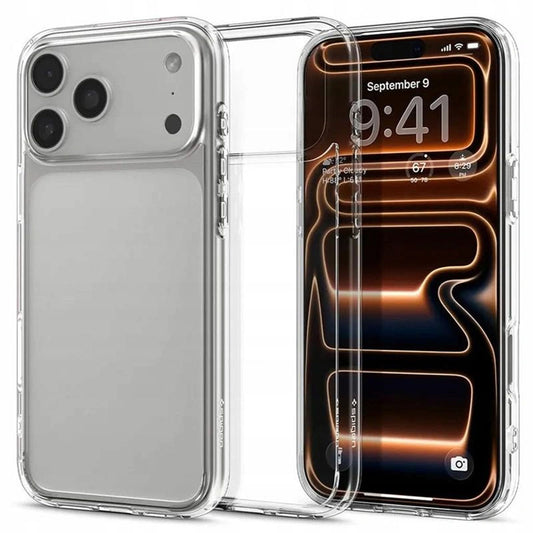 Калъф за Apple iPhone 17 Pro, Spigen, Ultra Hybrid, Прозрачен