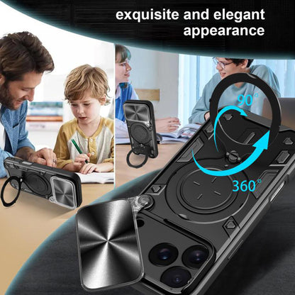 Калъф за Apple iPhone 17 Pro, Techsuit, CamGuard Pro, Черен