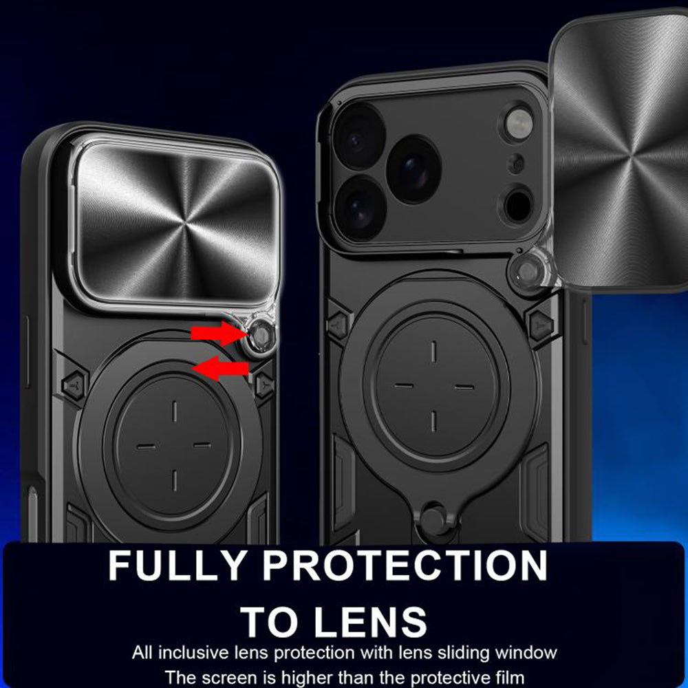 Калъф за Apple iPhone 17 Pro, Techsuit, CamGuard Pro, Розово Злато
