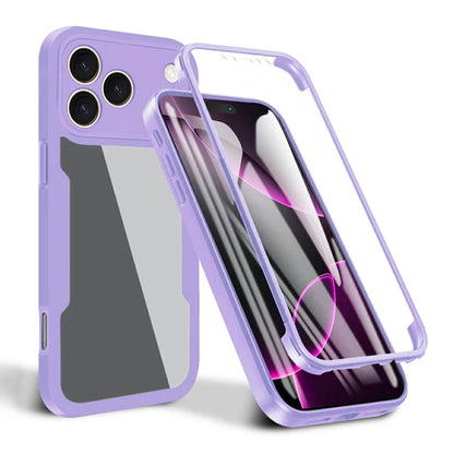 Калъф за Apple iPhone 17 Pro, Techsuit, ColorVerse 360, Лилав