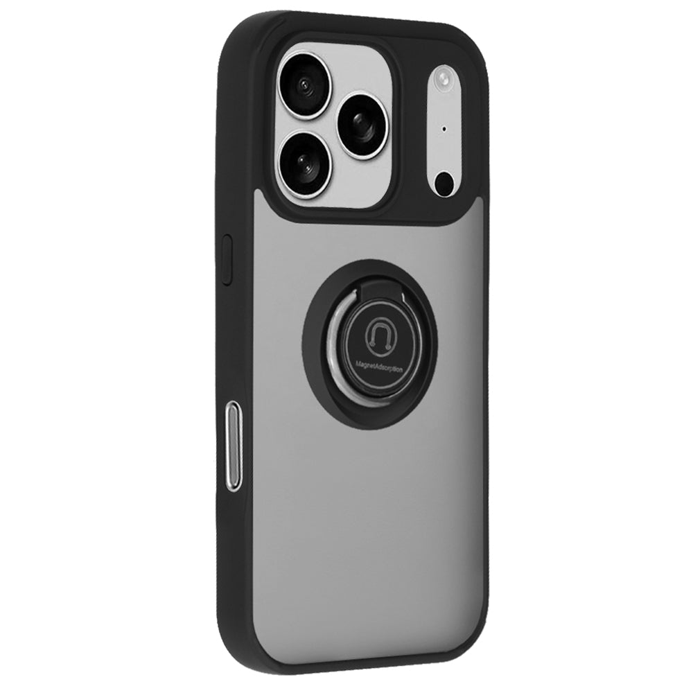 Калъф за Apple iPhone 17 Pro, Techsuit, Glinth, Черен