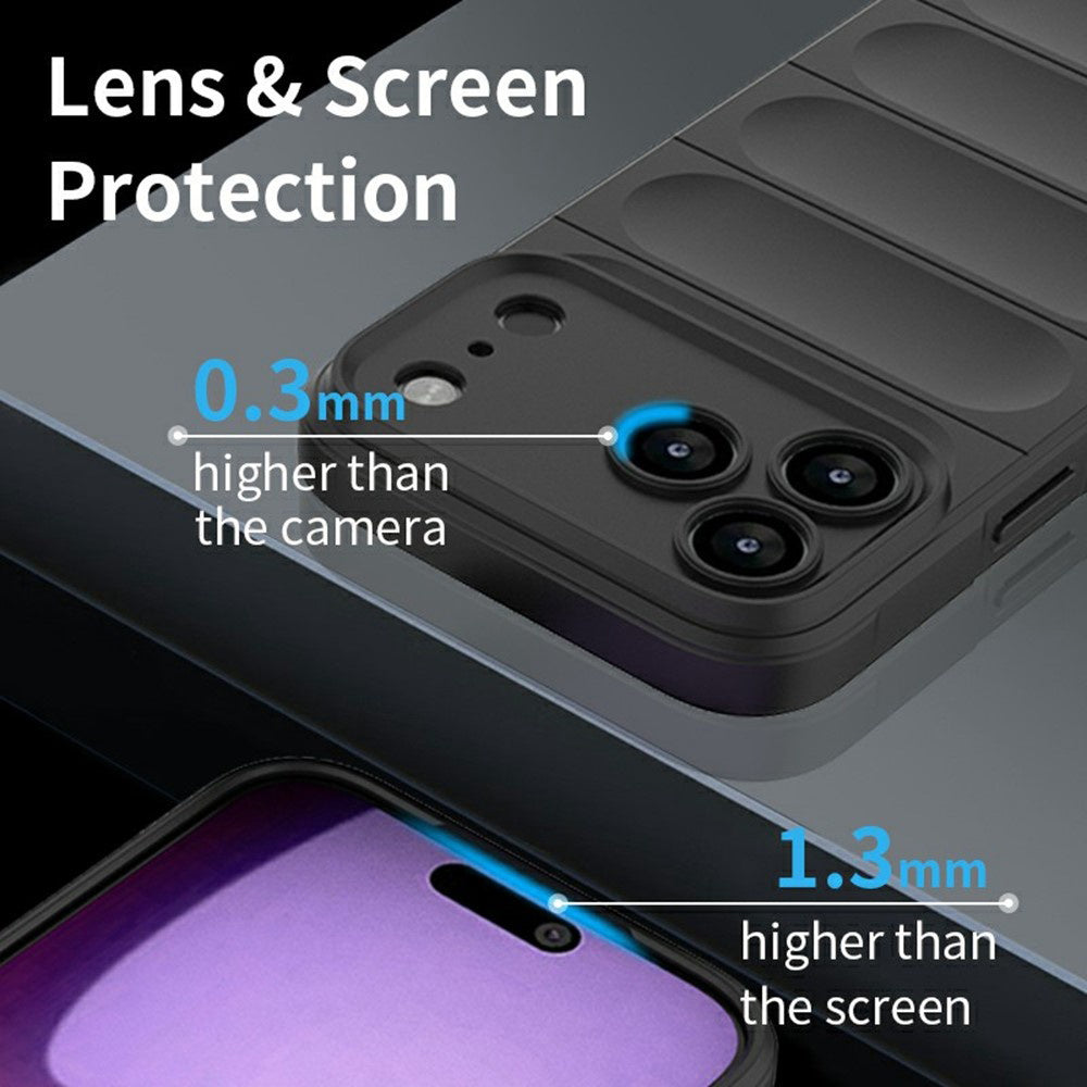 Калъф за Apple iPhone 17 Pro, Techsuit, Magic Shield, Лилав