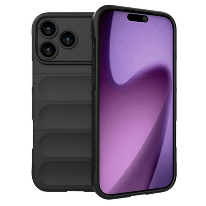 Калъф за Apple iPhone 17 Pro, Techsuit, Magic Shield, Черен