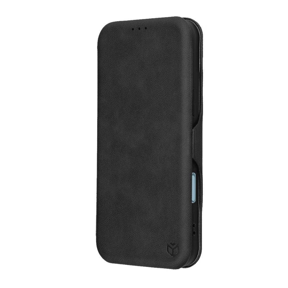 Калъф за Apple iPhone 17 Pro, Techsuit, Safe Wallet Plus, Черен