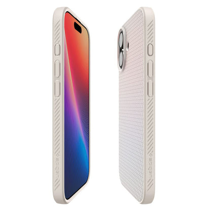 Калъф за Apple iPhone 17, Spigen, Liquid Air, Бежов
