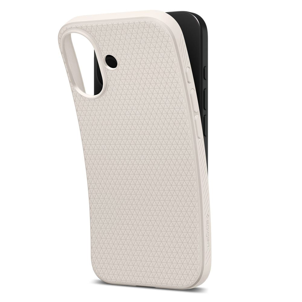 Калъф за Apple iPhone 17, Spigen, Liquid Air, Бежов