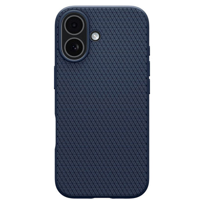Калъф за Apple iPhone 17, Spigen, Liquid Air, Тъмносин
