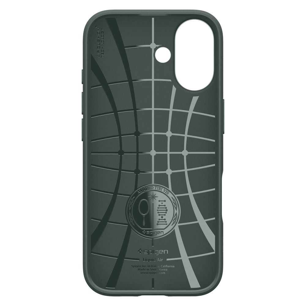 Калъф за Apple iPhone 17, Spigen, Liquid Air, Зелен