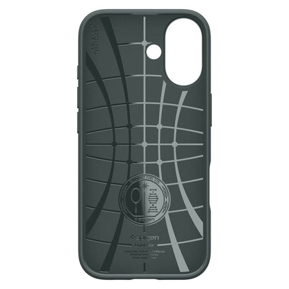 Калъф за Apple iPhone 17, Spigen, Liquid Air, Зелен