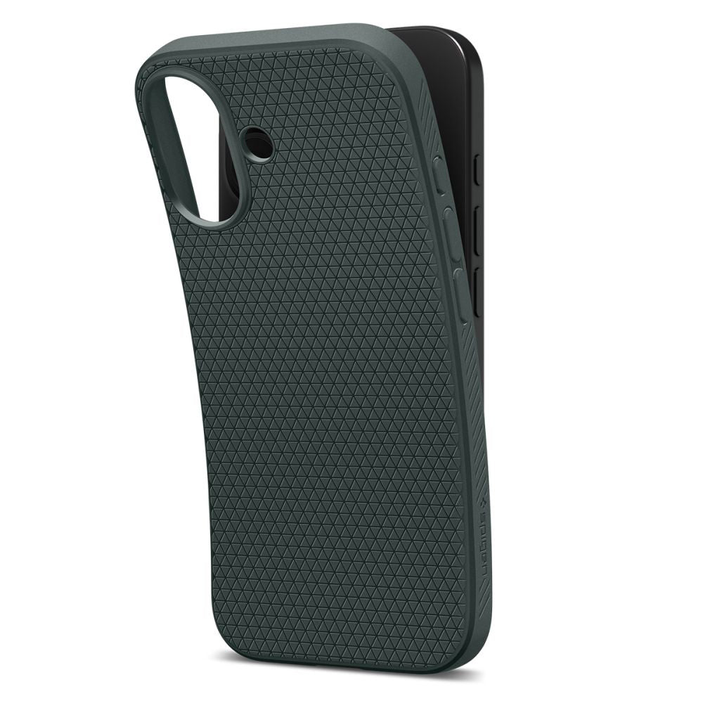 Калъф за Apple iPhone 17, Spigen, Liquid Air, Зелен
