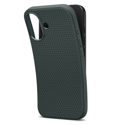 Калъф за Apple iPhone 17, Spigen, Liquid Air, Зелен
