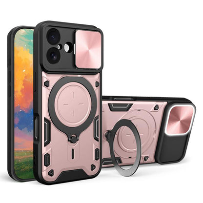 Калъф за Apple iPhone 17, Techsuit, CamGuard Pro, Розово Злато