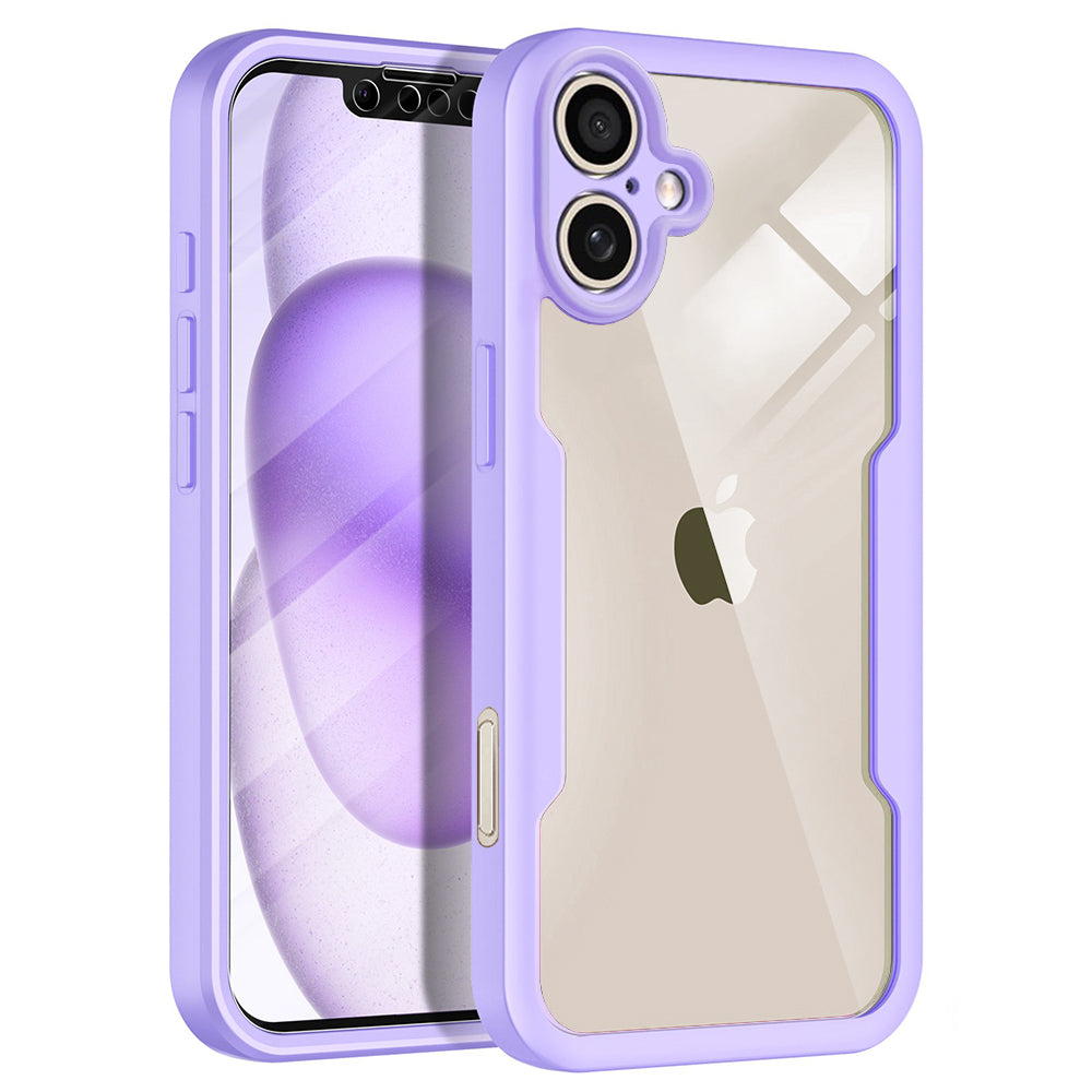 Калъф за Apple iPhone 17, Techsuit, ColorVerse 360, Лилав