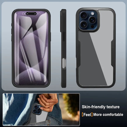 Калъф за Apple iPhone 17, Techsuit, ColorVerse 360, Розов