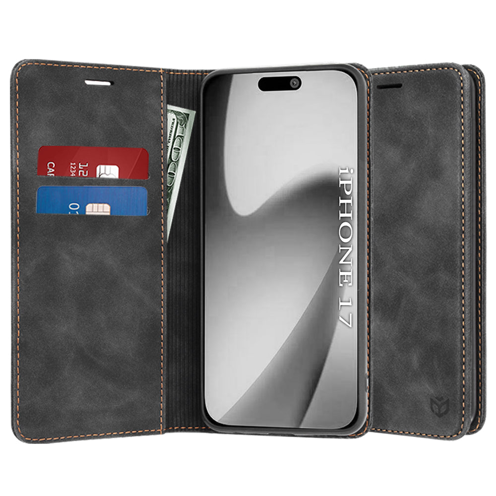Калъф за Apple iPhone 17, Techsuit, Confy, Черен