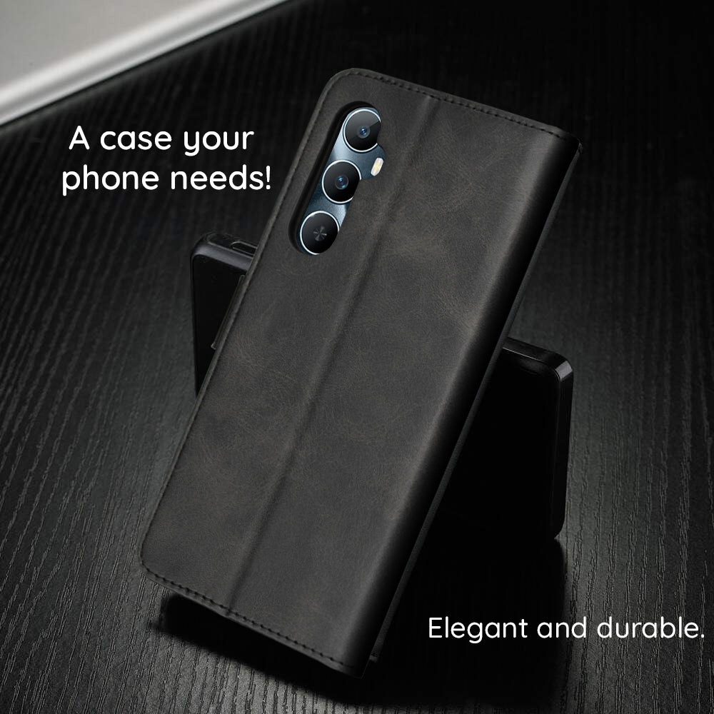 Калъф за Apple iPhone 17, Techsuit, Diary Book, Черен