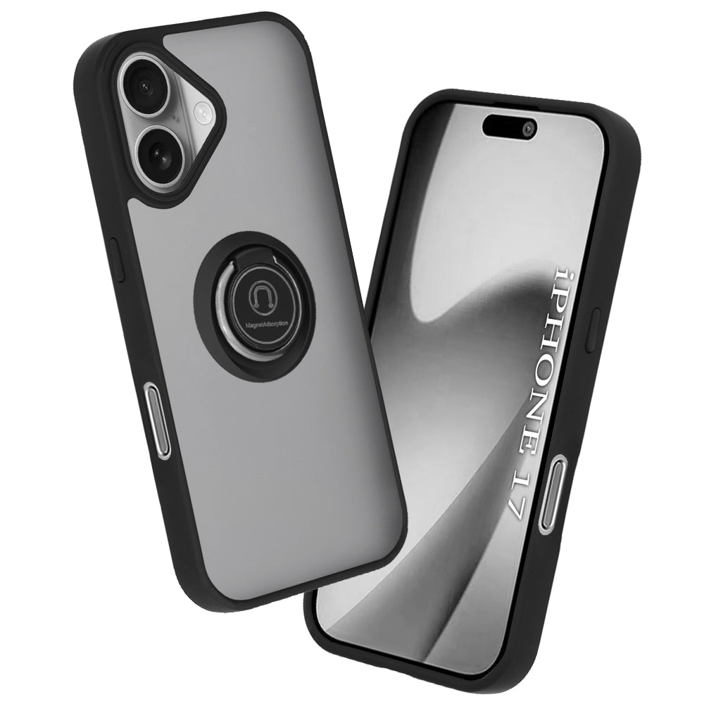 Калъф за Apple iPhone 17, Techsuit, Glinth, Черен