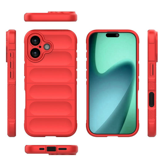 Калъф за Apple iPhone 17, Techsuit, Magic Shield, Червен