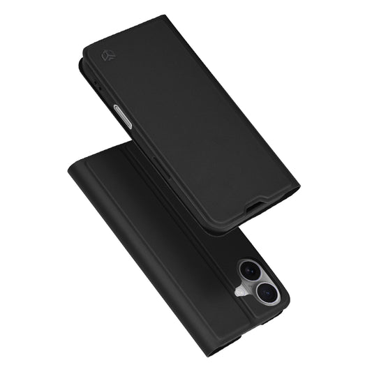 Калъф за Apple iPhone 17, Techsuit, Magskin Book, Черен