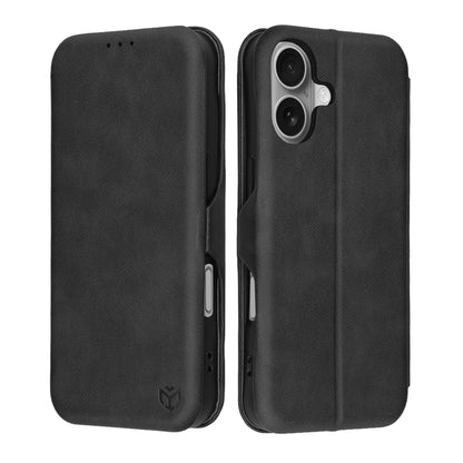 Калъф за Apple iPhone 17, Techsuit, Safe Wallet Plus, Черен