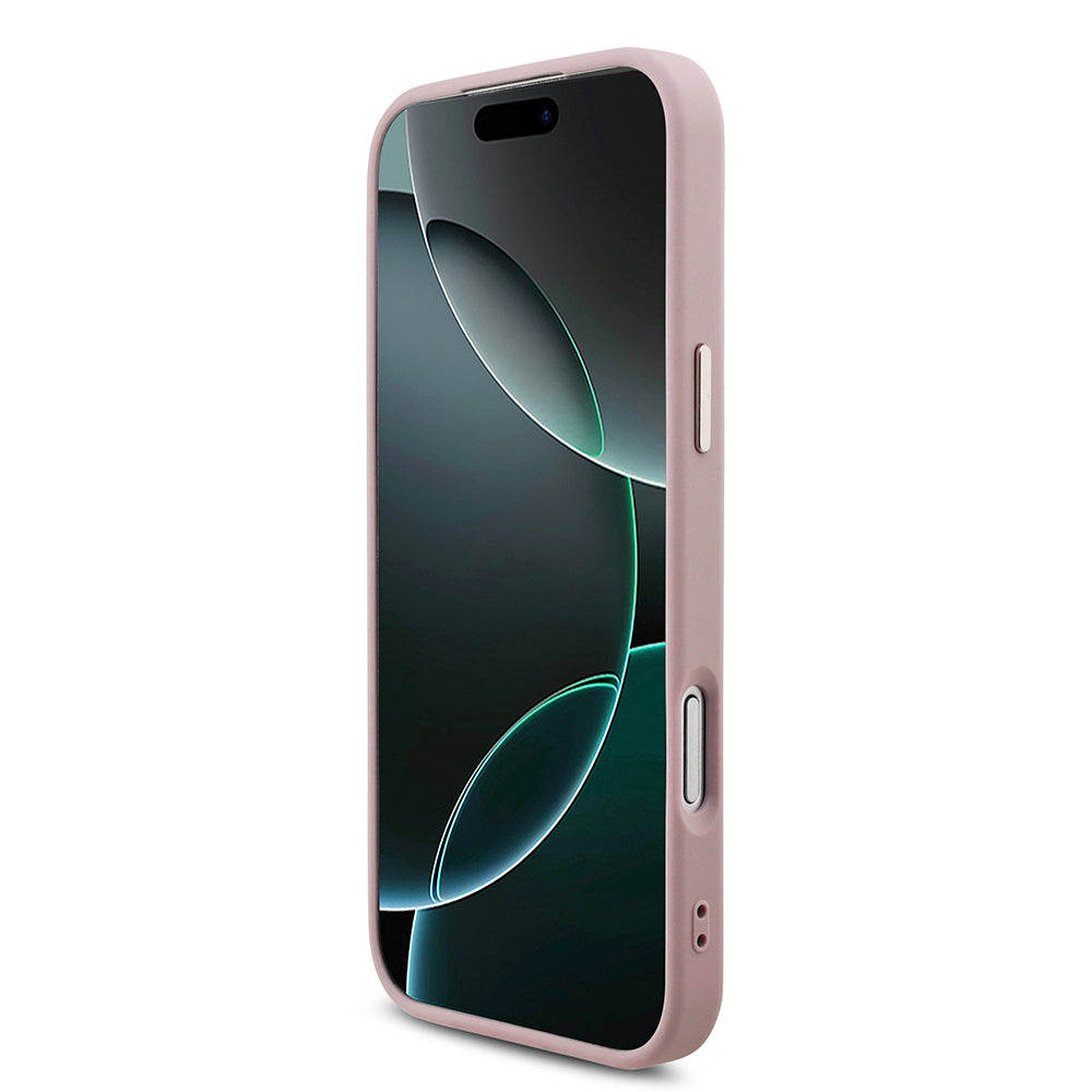 Калъф за Apple iPhone 18 Pro / 17 Pro, Guess, 4G Big Classic Logo, Розов